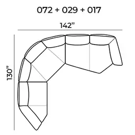 Sectional 072+029+017