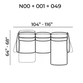 Sectional N00+001+049
