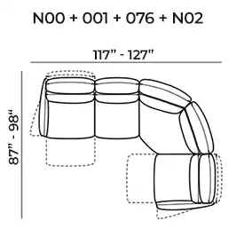 Sectional N00+001+076+N02