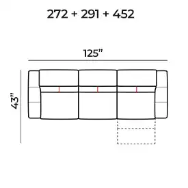 Sectional 272+291+452