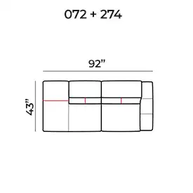 Sofa 072+274
