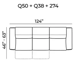 Sectional Q50+Q38+274