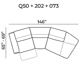 Sectional 576+291+Q52