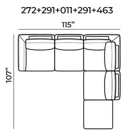 Sectional 272+291+011+291+463