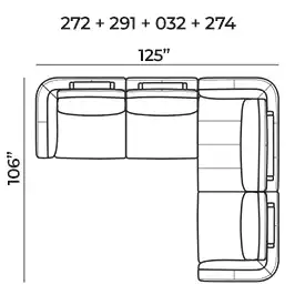 Sectional 272+291+032+274