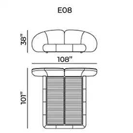 Queen size E08 with electric slatted base