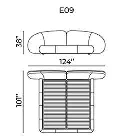 King size E09 with electric slatted base