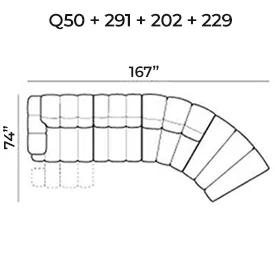 Sectional Q50+291+202+229