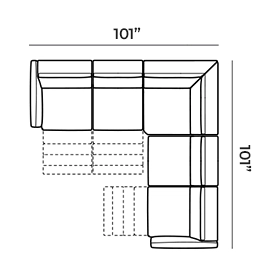 Medium Corner Schematic